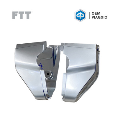 [Mạ Mờ] Ốp cùm công tắc FTT xe Vespa Primavera/ Sprint mã 0595B-049R-A0Y và 0594F-049R-C00