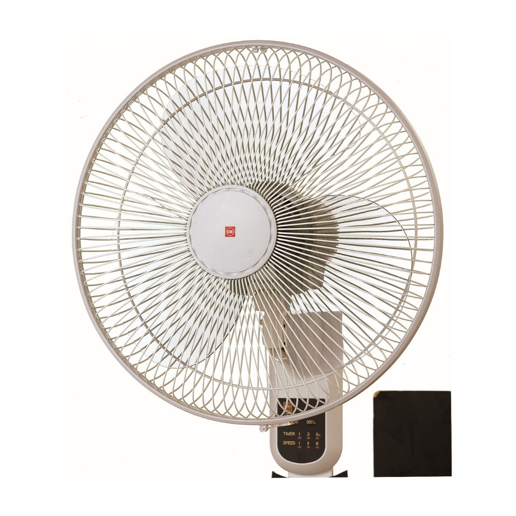 Quạt treo tường KDK M40M màu trắng xám- có Remote