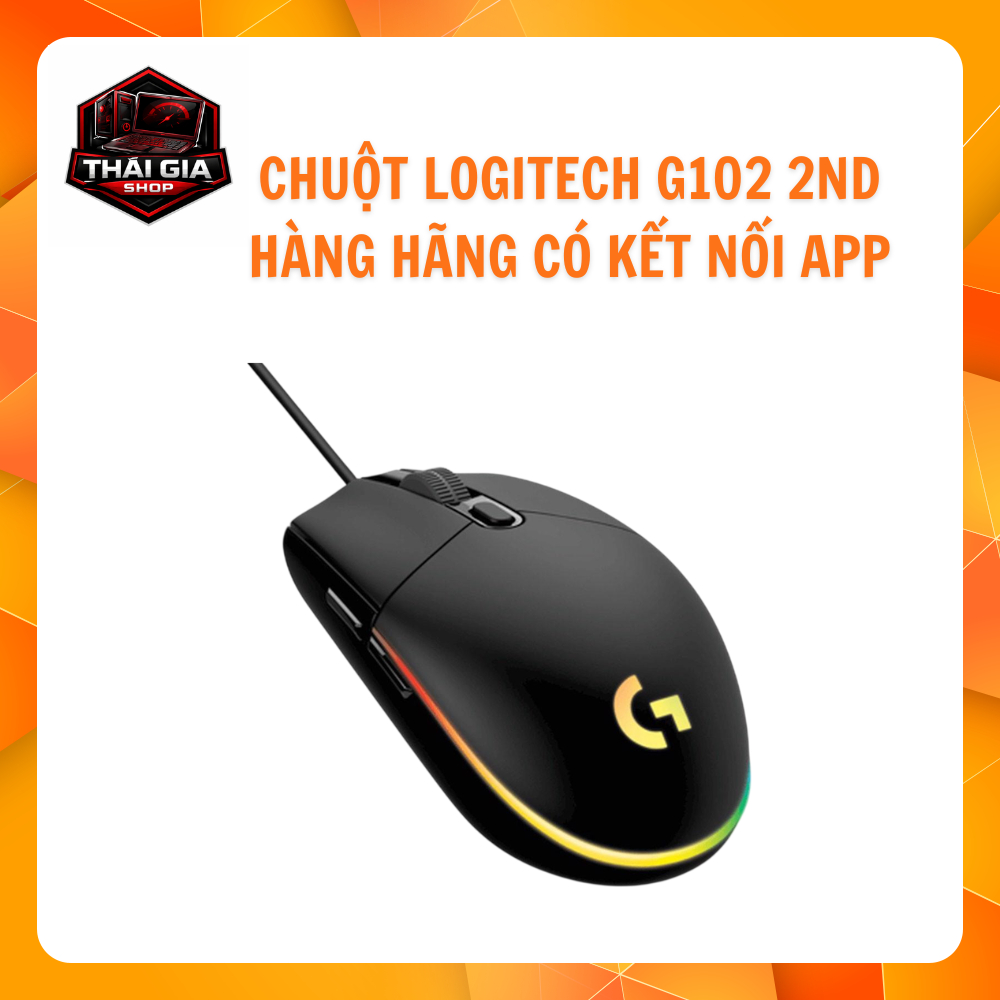 Chuột Logitech G102 Hàng 2nd Chính Hãng Kết Nối App Chính Hãng