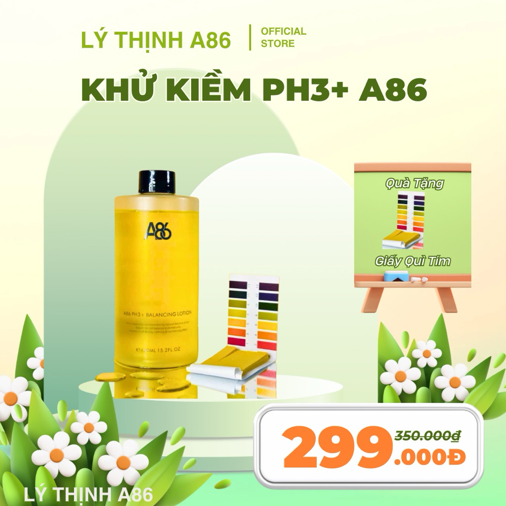 PH3+ Khử Kiềm Và Trung Hoà Kiềm A86 Dung Tích 450ml