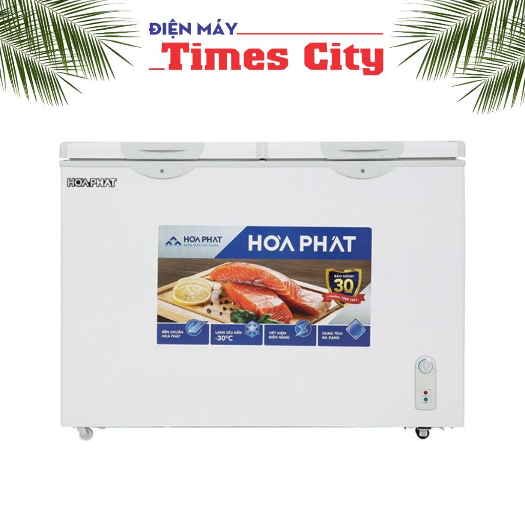 Tủ đông Hòa Phát 271 Lít HPF BD6271 2 chế độ 2 ngăn riêng 1 đông 1 mát