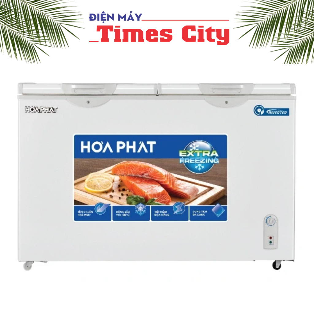 Tủ đông Hòa Phát HPF BD8205 205 lít Inverter 2 chế độ 2 ngăn riêng biệt 1 đông 1 mát