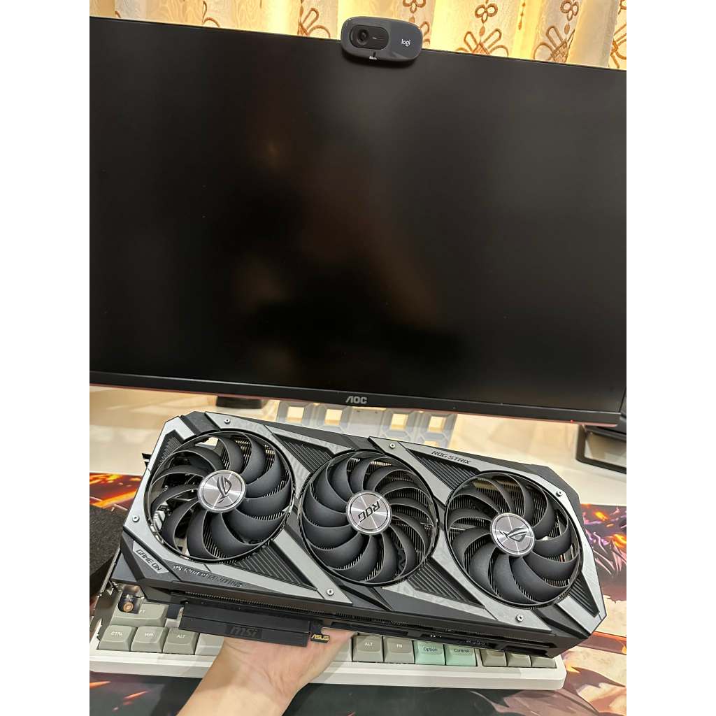 VGA Card đồ hoạ ROG STRIX RTX 3080TI OC 12G GDDR6X Gaming Edition