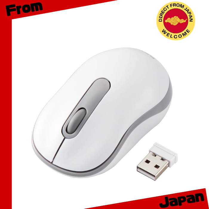 Chuột quang không dây kháng khuẩn, hoạt động êm ái ELECOM dòng M-DY10DRSK [Direct from Japan]