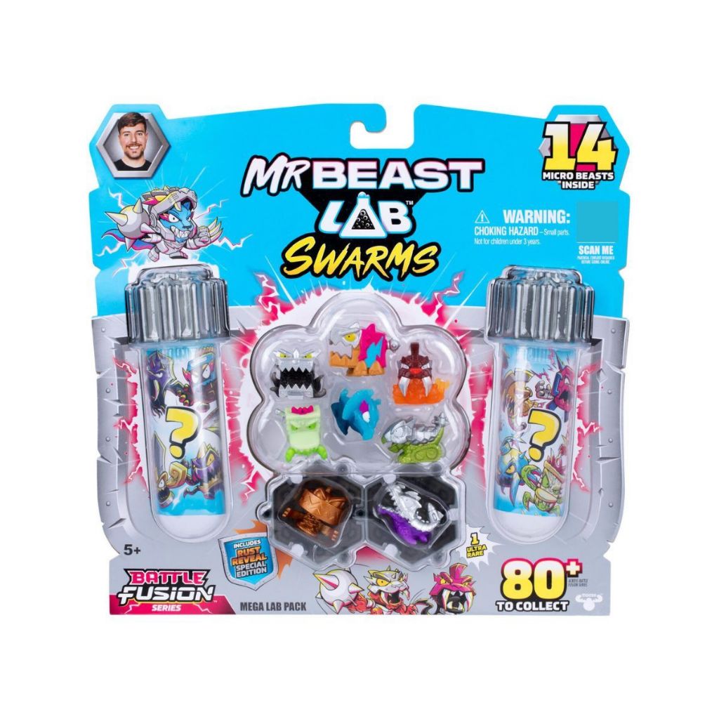 Đồ Chơi Phòng Thí Nghiệm Series 4 - 14 Sinh Vật MRBEAST LAB 24875 - Giao Hàng Ngẫu Nhiên