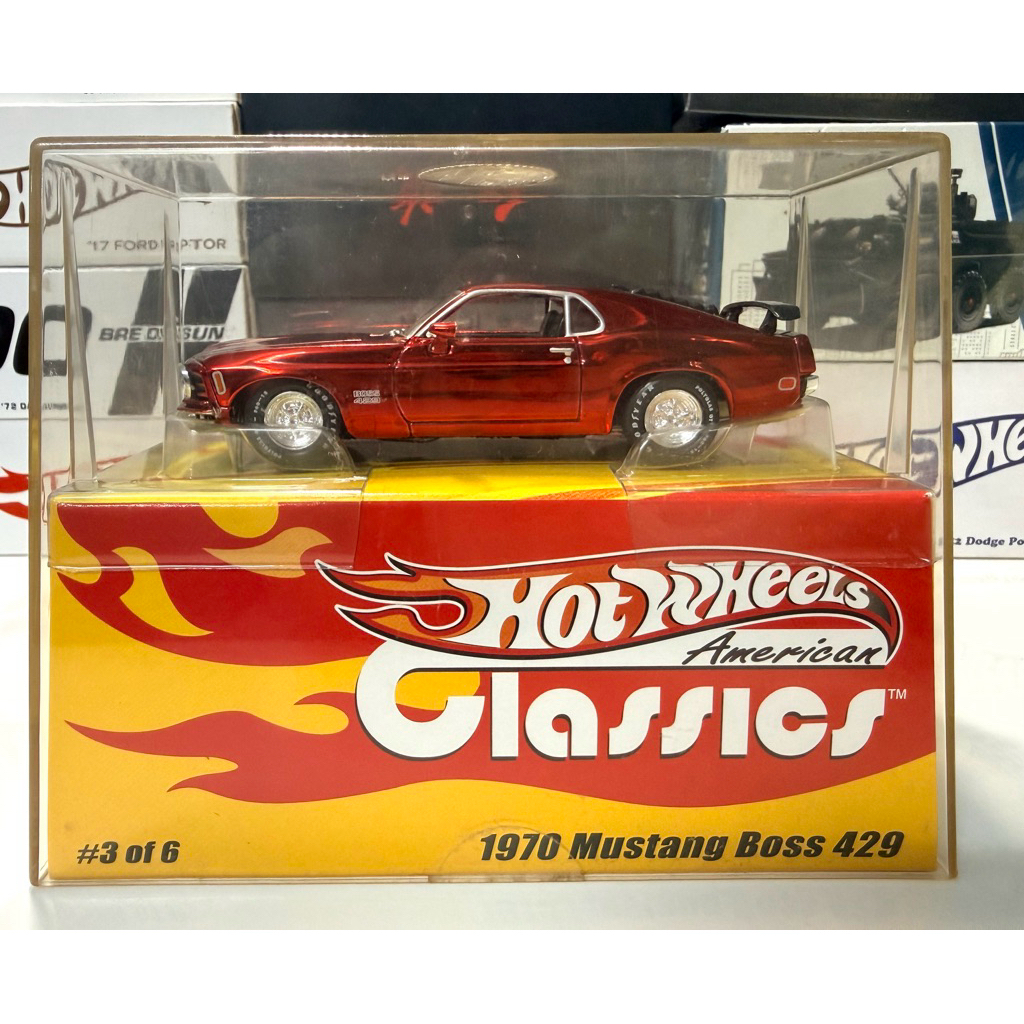 Xe mô hình Hotwheels 1/43 1970 Mustang Boss