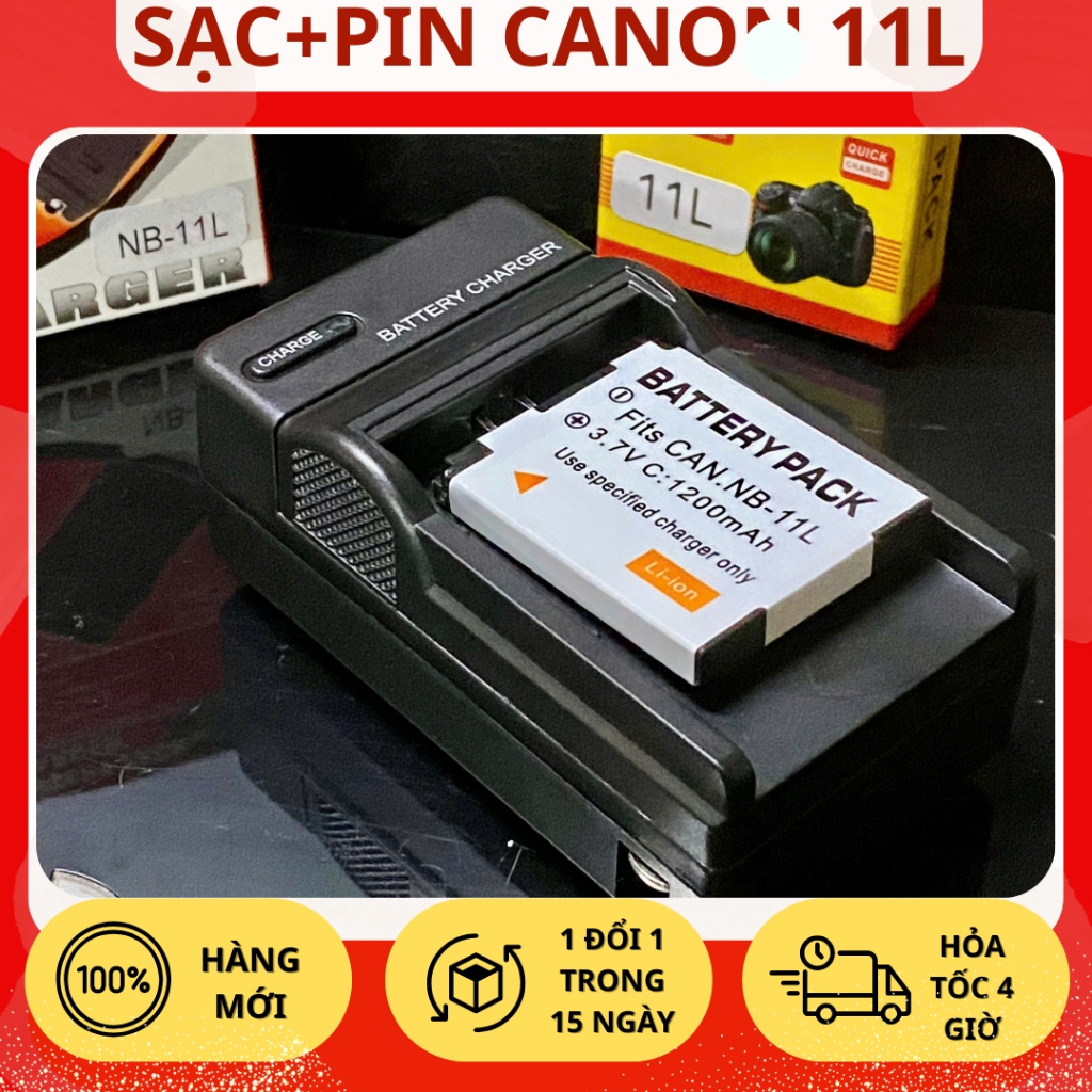 Bộ Sạc, Pin Thay Thế Cano NB-11L Cho IXY110F, 220F, 420F, 430F... Giá Tốt, Chất Lượng Cao