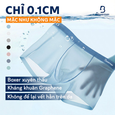 Combo 3 Quần sip nam thun lạnh Profit BOXERMAN, co giãn 4 chiều kháng khuẩn khử mùi