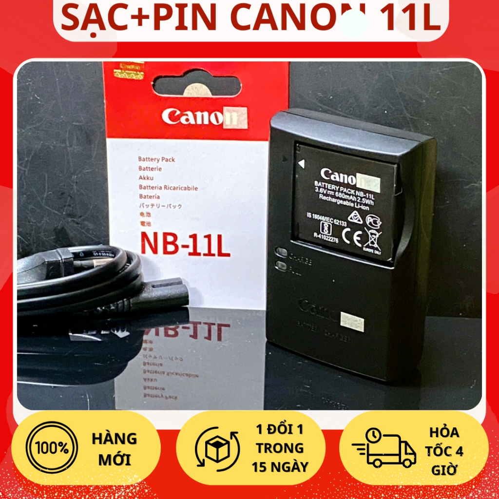 Bộ Sạc, Pin Cano 11L Cho IXY110F, 120F, 130F, 220F, 420F, 430F... Giá Tốt, Chất Lượng Cao