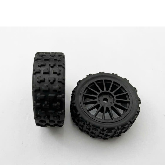 Bộ lốp cao su nguyên bản (gồm 2 chiếc) dành cho dòng xe rally (RC) MJX Hyper Go 14303-14404 MPT-1415
