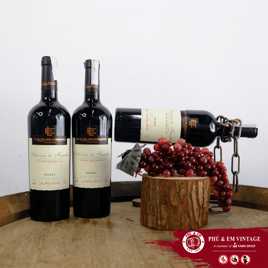 Rượu Vang Đỏ Chile Luis Felipe Edwards Gran Reserva Shiraz