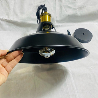 Đèn Thả Chao Hở Cổ  D27cm Đui Đồng Decor Quán Cafe Cực Chất | Đèn Toàn Lợi