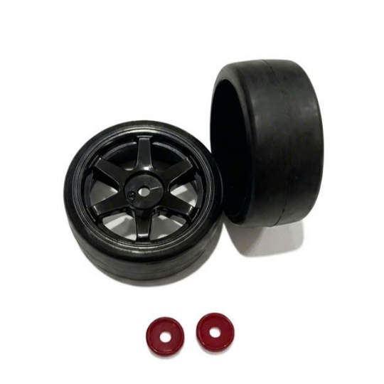 Bộ lốp 2 Chiếc (Drift Wheels & Tires) dành cho dòng xe rally (RC) MJX Hyper Go 14303-14404 MPT-1415C
