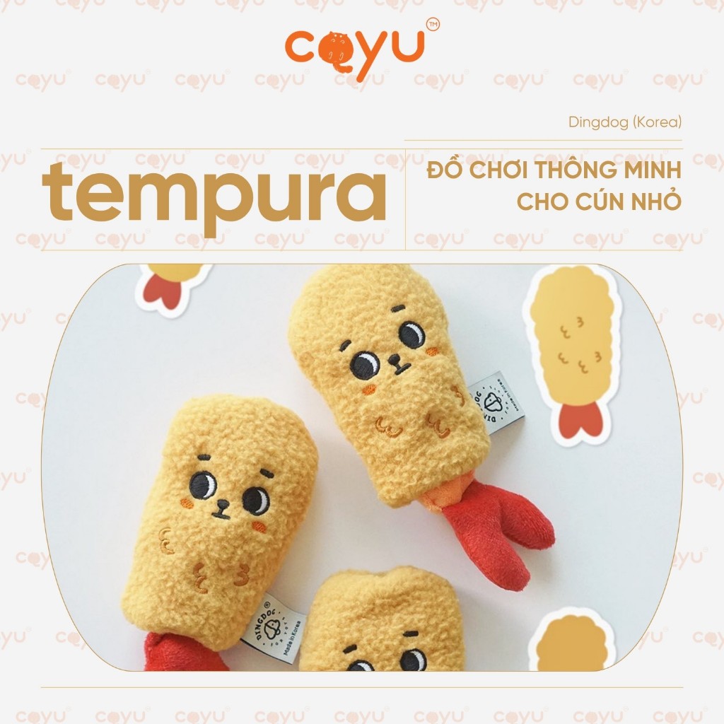 Đồ Chơi Tiêu Khiển Xả Stress Cho Thú Cưng - Tempura - Hot Instagram Toy - Coyu