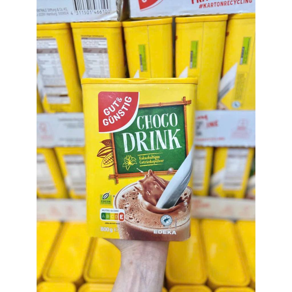 Bột cacao CHOCO DRINK 800G ĐỨC mẫu mới nhất date 2027