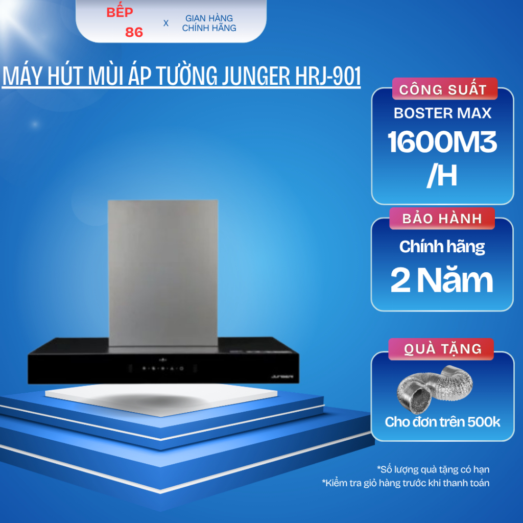 Máy hút mùi áp tường Junger HRJ-901
