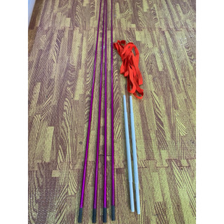 (Cánh diều liền) Combo 4 nan cabon kèm 2 vai phít mài sẵn làm diều liền từ 2m2-3m2