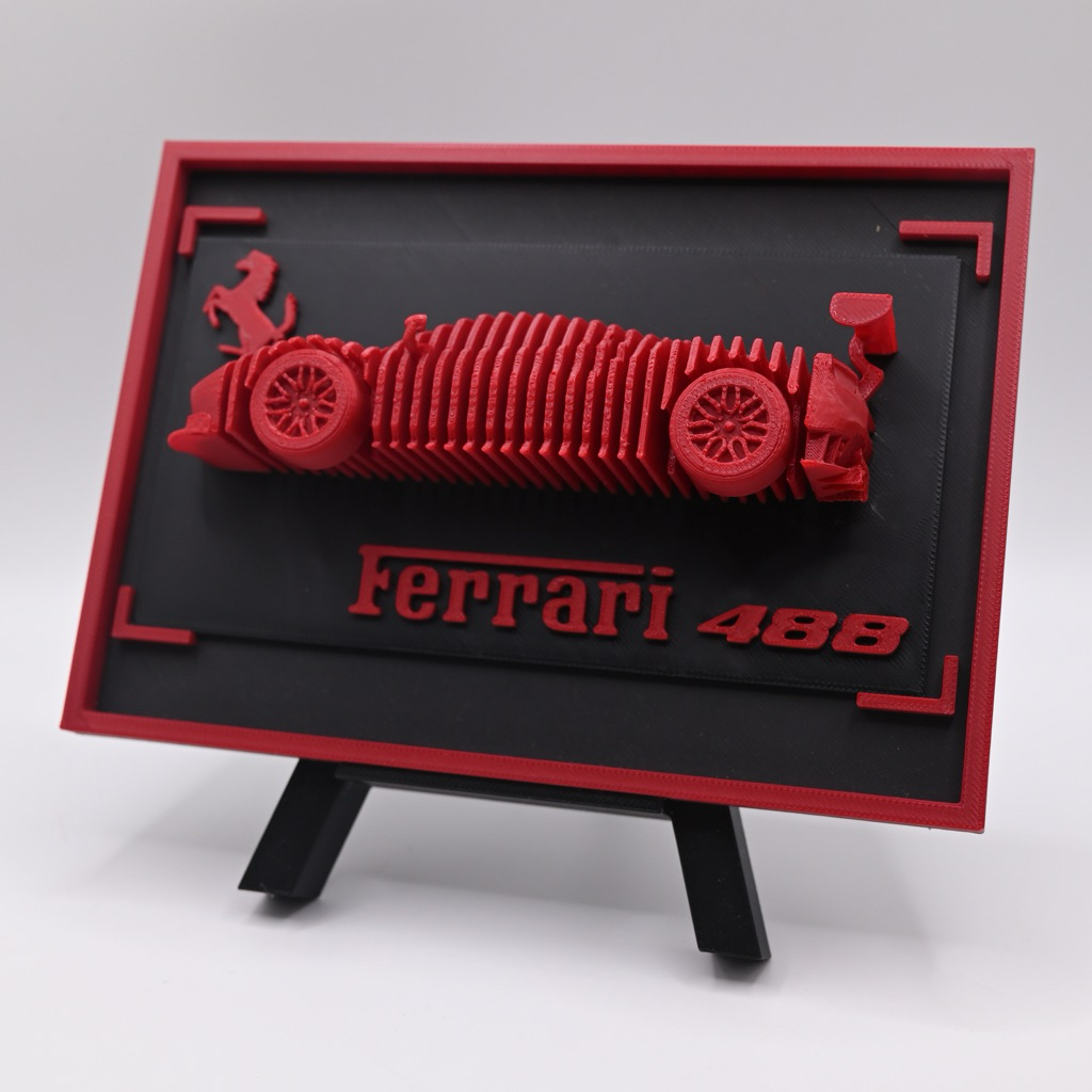Mô Hình Trang Trí, Để Bàn Xe Ferrari 488
