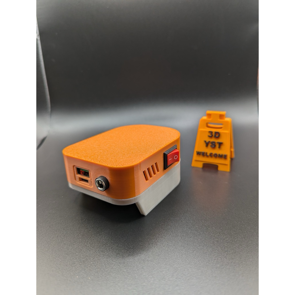 Box sạc dự phòng lắp mạch sạc nhanh 100w chân Pin Makita