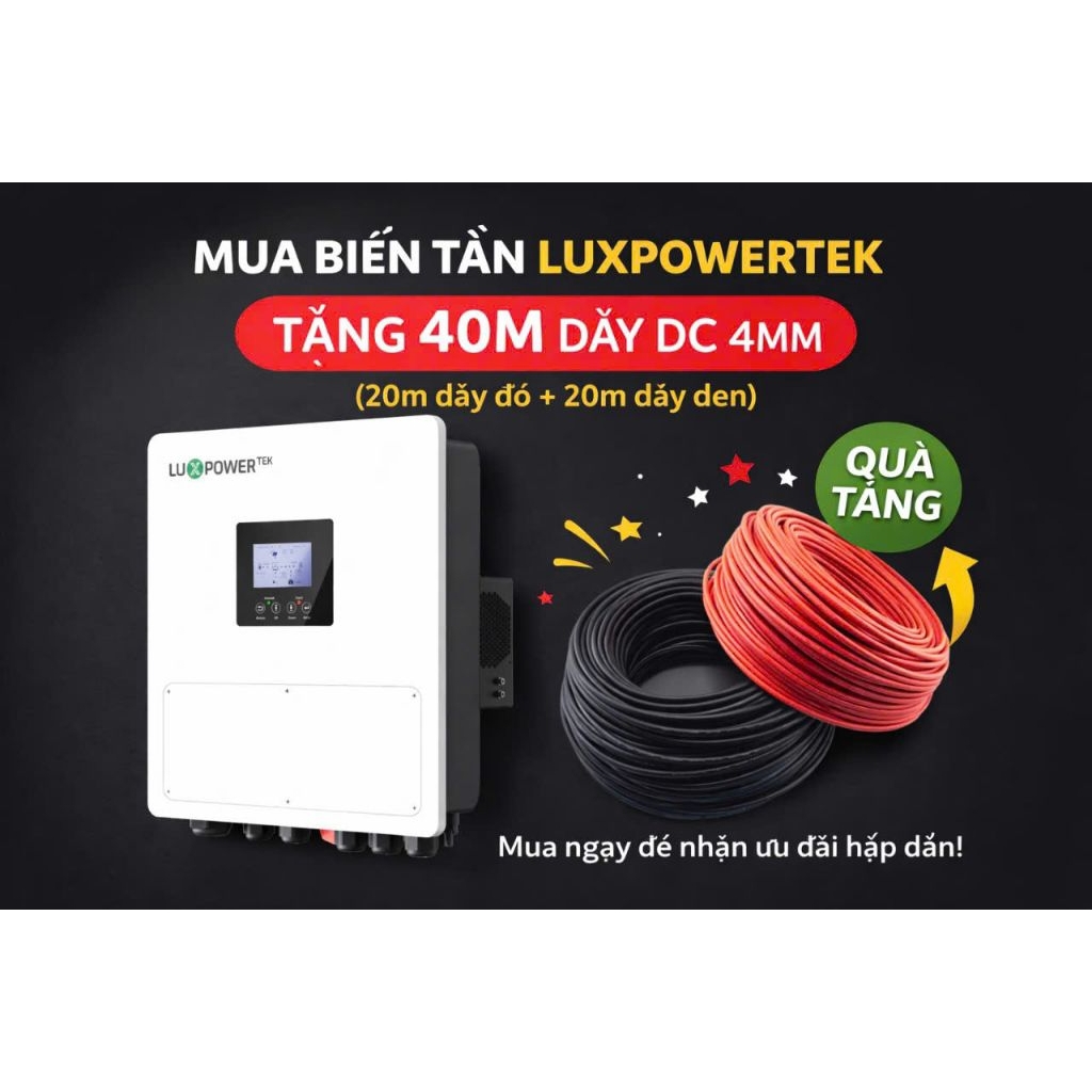 Biến tần Inverter LuxPower SNA PRO 6,5KW, SNA 6kw , 8kw, 12kw solar Việt