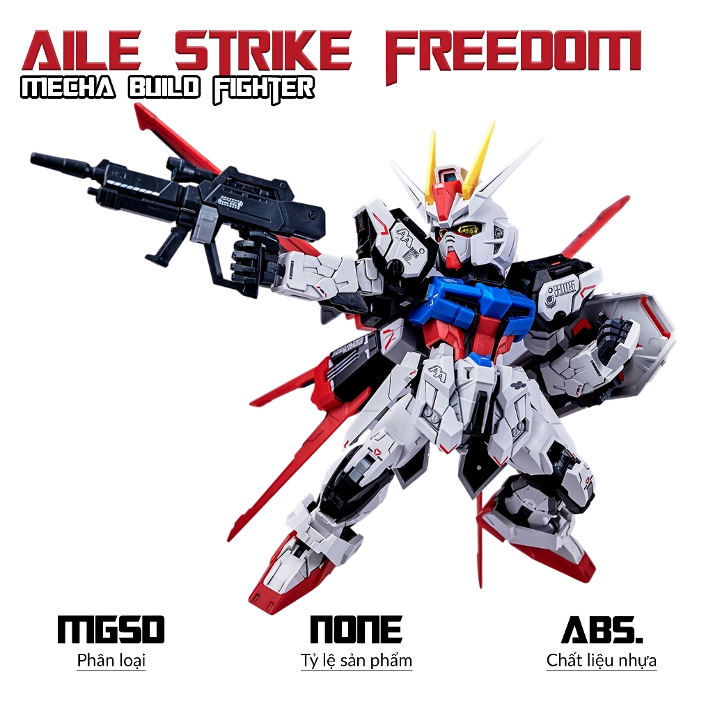Mô hình MGSD Aile Strike Freedom, Đồ chơi lắp ráp nhựa
