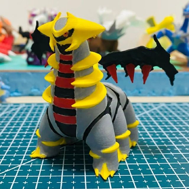 Mô hình Pokemon Giratina in 3D - Chất liệu nhựa PLA an toàn, bền, đẹp