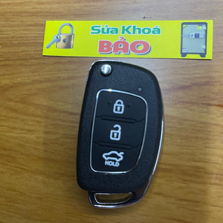 Vỏ Remote Gập Accent,I10,I20,Solati 3 nút