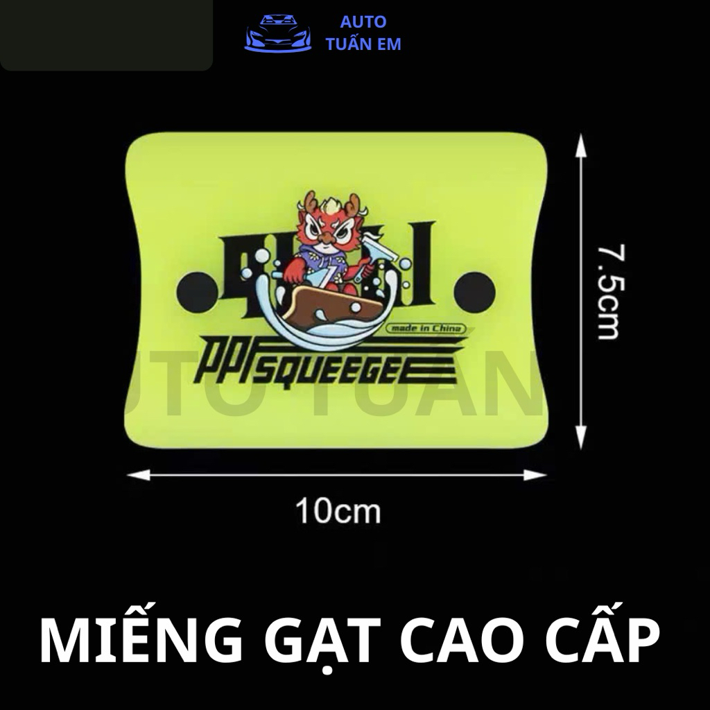 Gạt QILI chuyên dùng ppf - decar dòng gạt squeege cao cấp nhất độ cao su vừa phải dễ làm ,bền bỉ chi