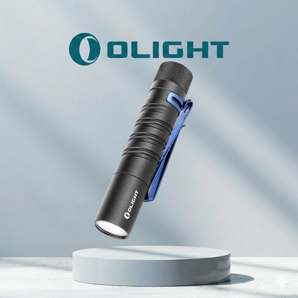 OLIGHT I5T EOS 300 Lumens Slim EDC Flashlight AA ĐÈN PIN