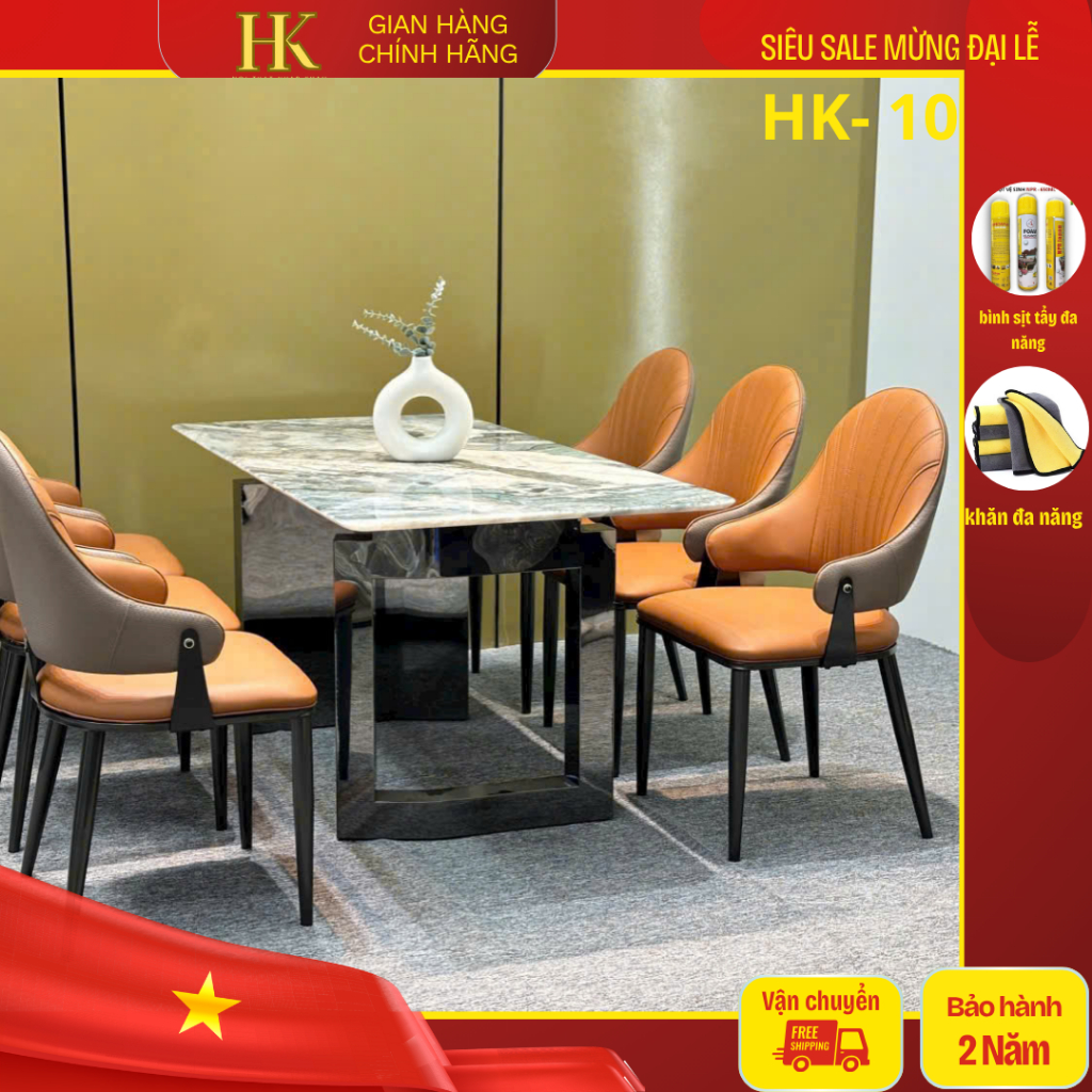 Bộ Bàn Ghế Ăn HK10 Bộ Bàn Ăn Ghế HYMALAYA Nhập Khẩu Cao Cấp - Nội Thất HKhome