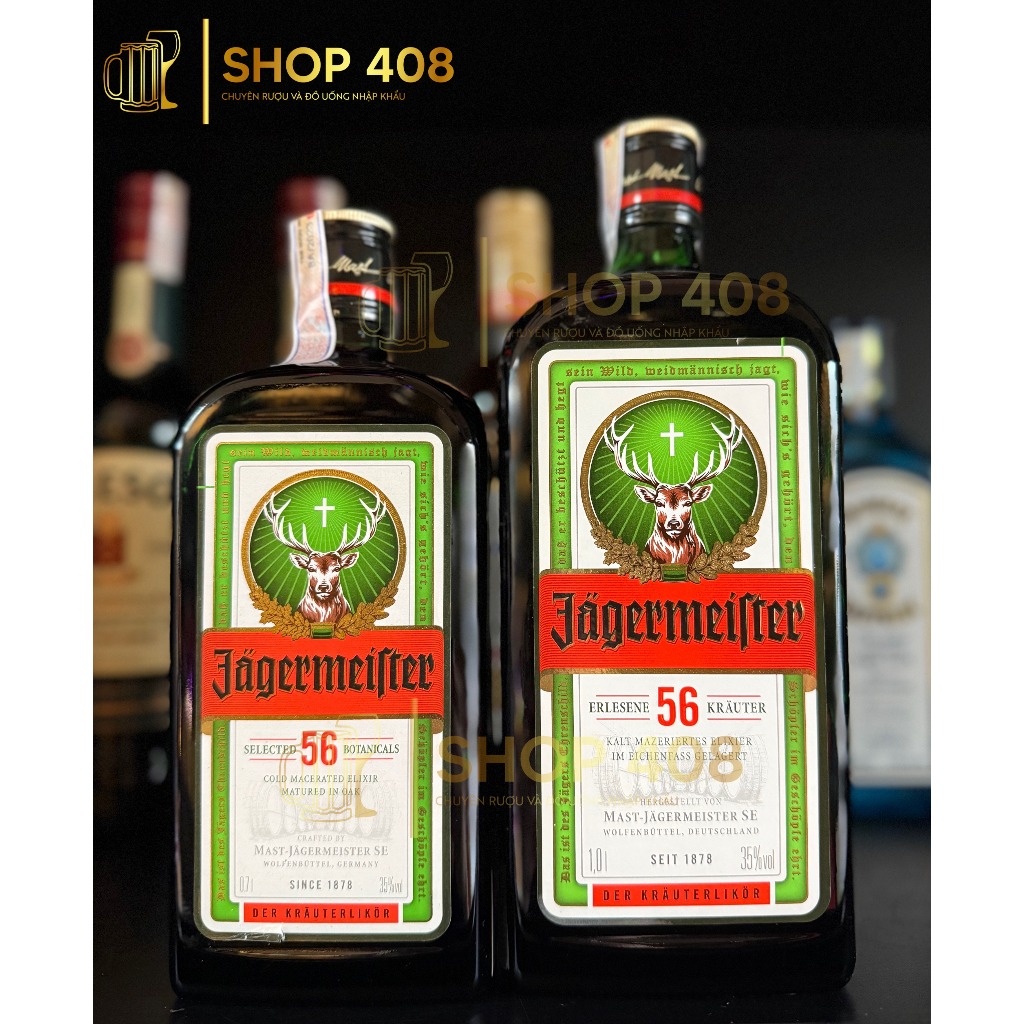 Rượu Jagermeister 700ml và 1000ml - Đức [XT]
