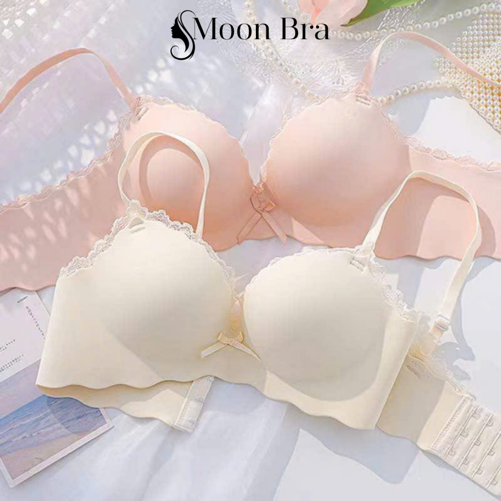 [A50] Áo Lót Ren Nữ Mút 3cm Không Gọng Ren Mềm Nâng Ngực Nhẹ Ôm Sát Quyến Rũ Mặc Áo Dài - Bra Không 