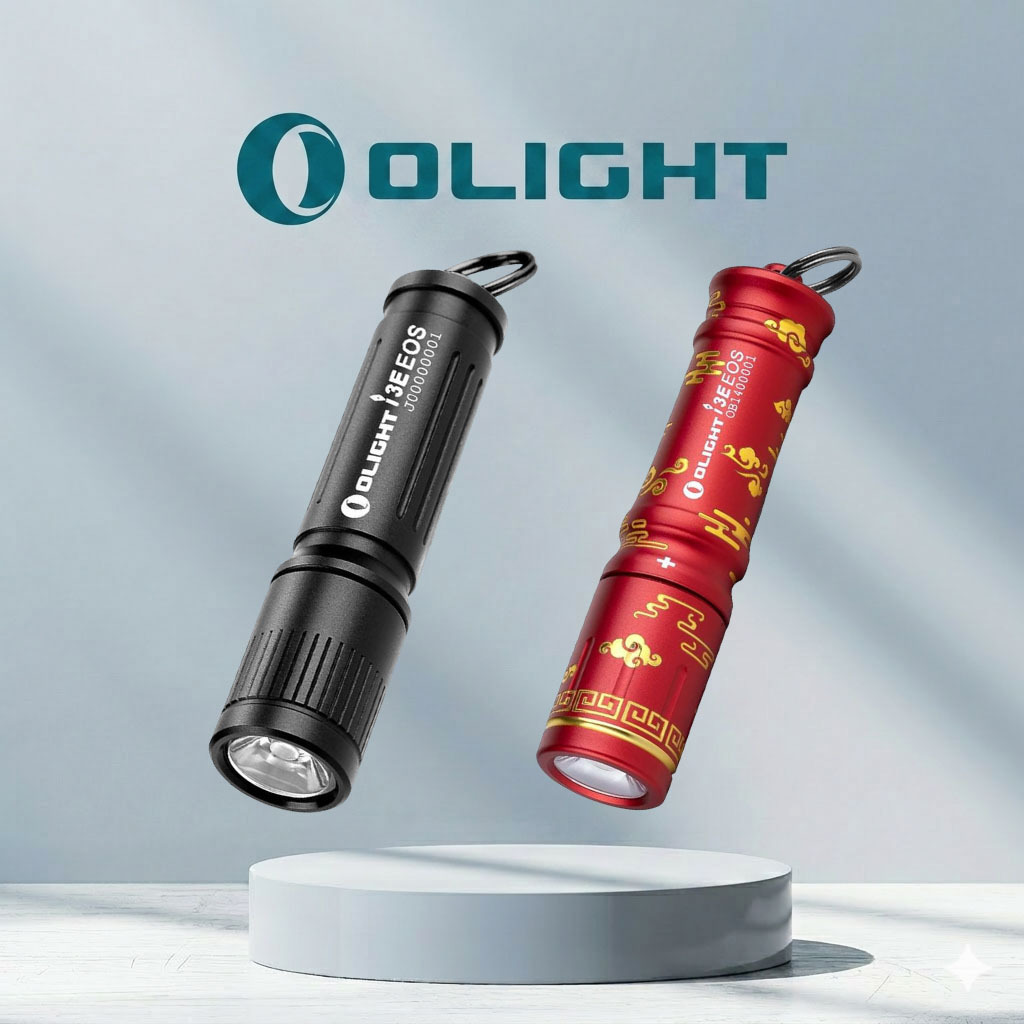 OLIGHT I3E AAA 90 LUMENS ĐÈN PIN MÓC KHOÁ