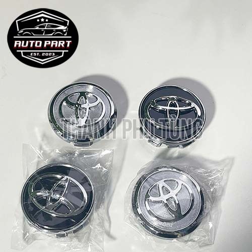 LOGO bánh xe sử dụng cho xe Toyota Vios, Altis, Innova, Camry, Cross ( Giá 1 cái)