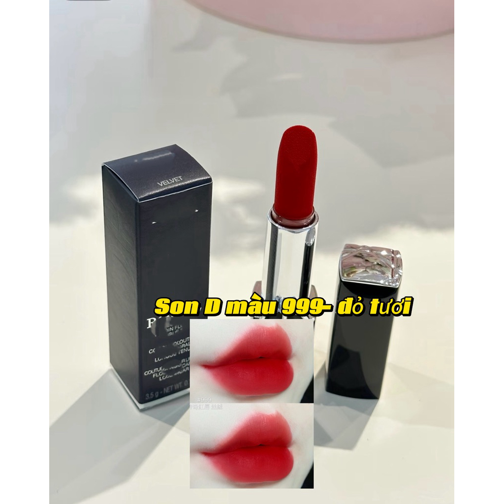 Son lìvelvet 999- đỏ tươi tôn da