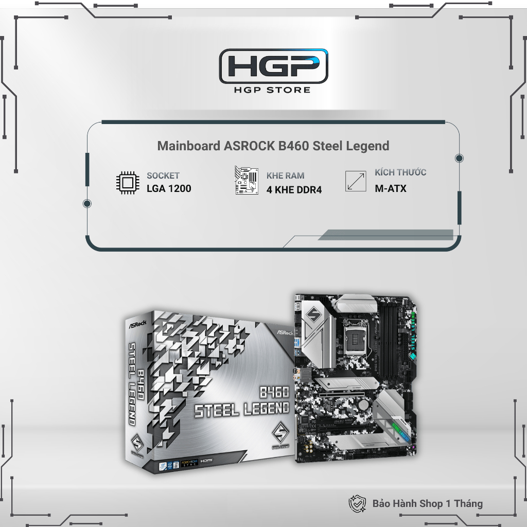 Mainboard ASROCK B460 Steel Legend