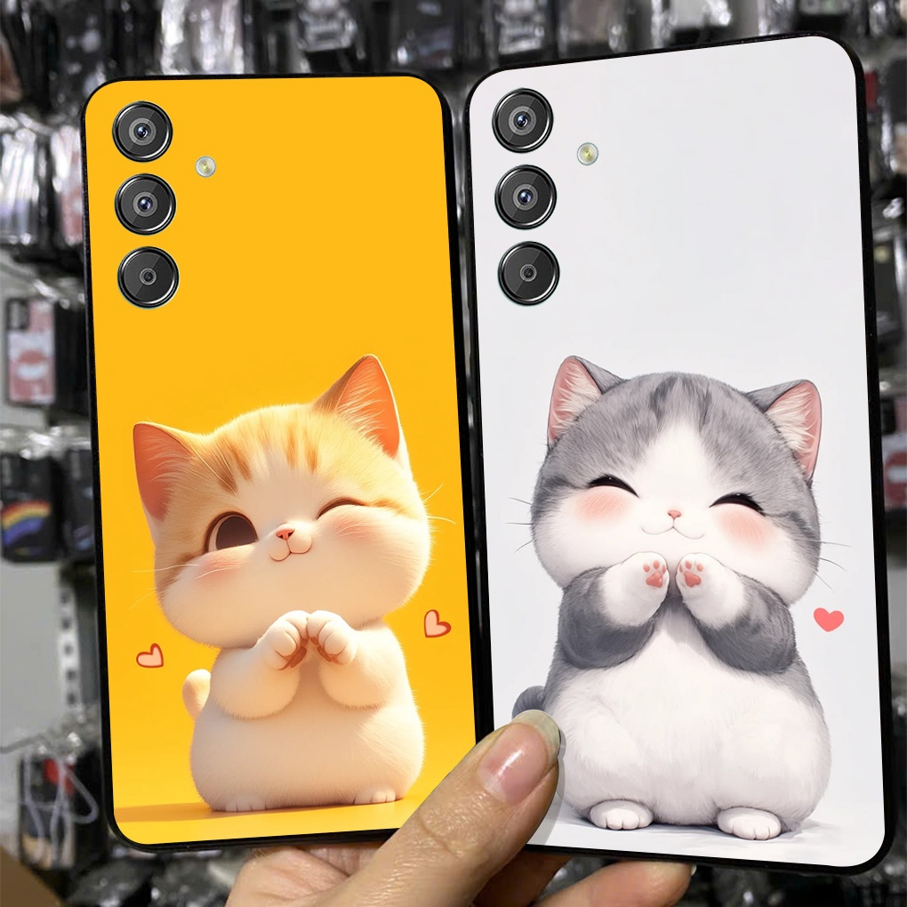 ốp lưng dành cho Samsung f15 5g / m15 / a34 5g / m54 5g in hình chú mèo siêu cute