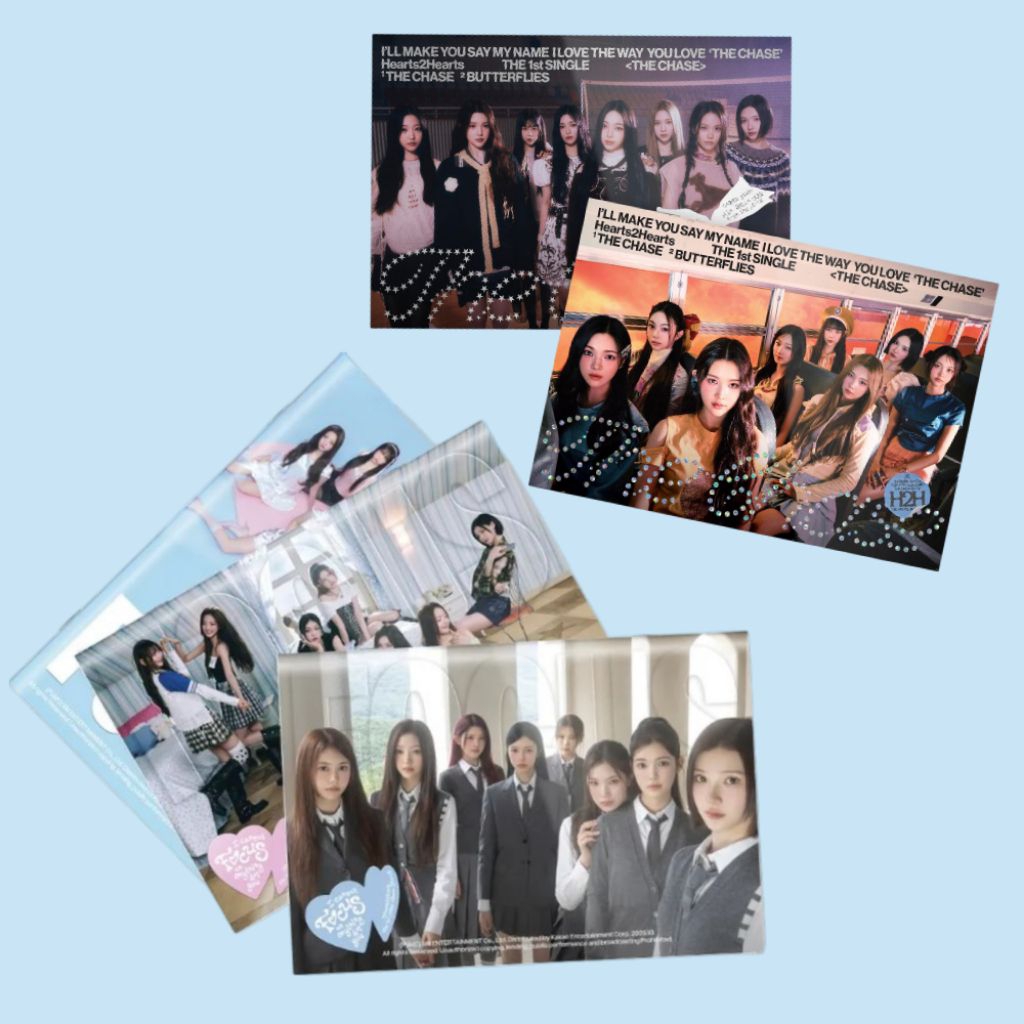 ALBUM HEARTS2HEARTS H2H NGUYÊN SEAL OFF FOCUS THE CHASE và các đợt khác tổng hợp