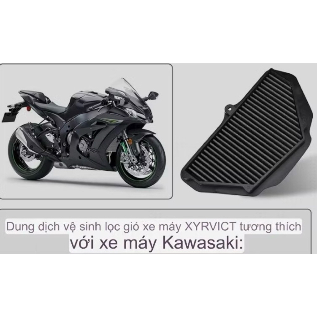 Lọc gió PKL KAWASAKI : zx10r - zx10r abs  2011->2020 VĨNH CỬU