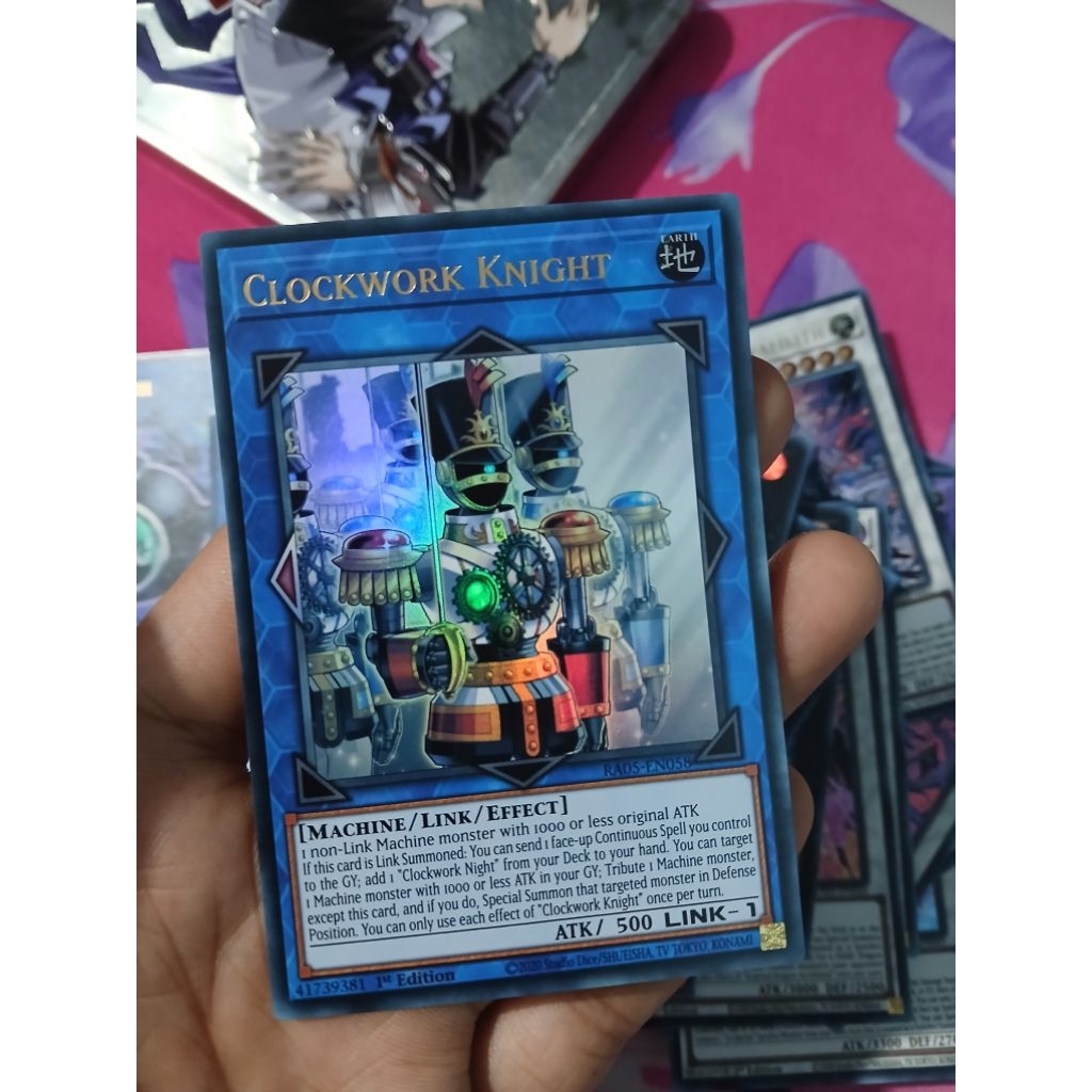 [Yugioh Biên Hòa Store] 1 lá thẻ bài RA05-EN058 Clockwork Knight