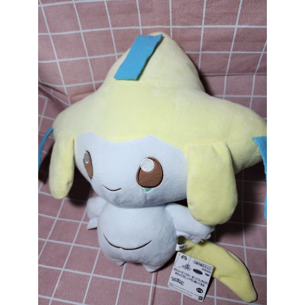 Gấu bông Pokemon Jirachi Banpresto like new (size 40cm), nguyên tem tag