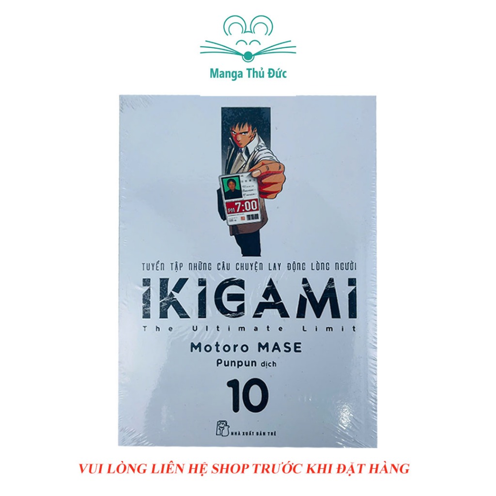 Truyện tranh Ikigami -Trọn Bộ 10 Tập - NXB Trẻ