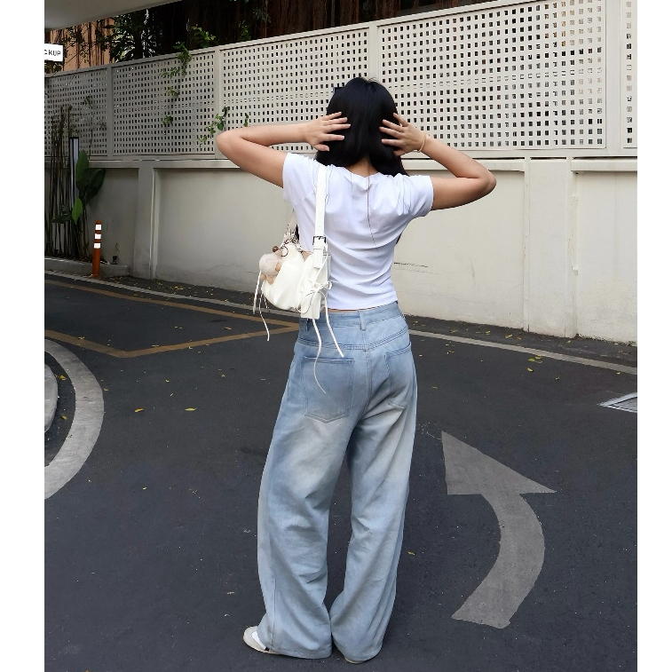 Quần Jean Ống Rộng LODES CLUB Form Unisex Cho Cả Nam Và Nữ Chất Liệu Denim Cao Cấp,Phong Cách Retrol | BigBuy360 - bigbuy360.vn