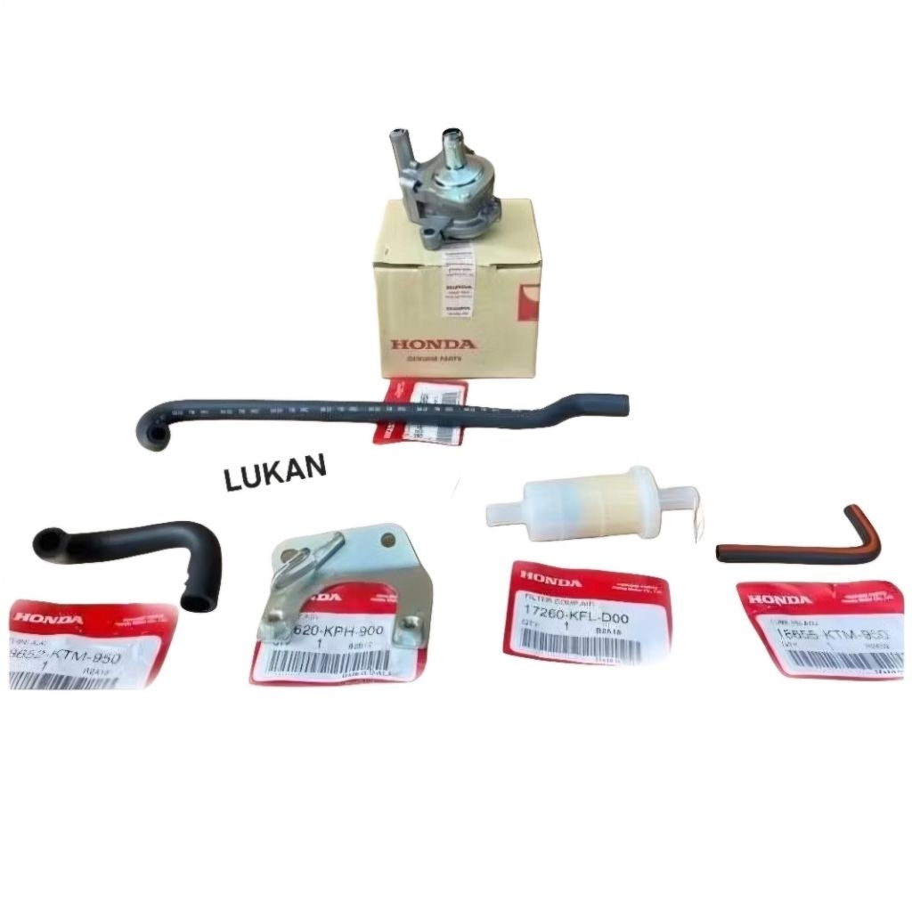 Bộ ống hơi, tubo xữ lý khí thải xe WAVE 2004, S100 Thái zin Honda