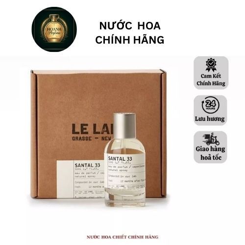 Nước Hoa Unisex Le Labo 13, Le Labo 33 hương thơm thanh lịch, lưu hương lâu | Full Box