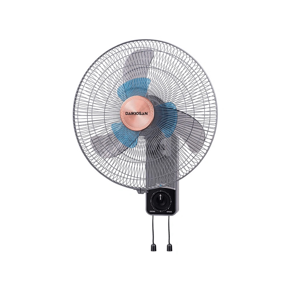 Quạt Điện Treo Tường LifeStyle Daikiosan DQ120 Điều Khiển Bằng Dây Kéo Và Nút Xoay - Hàng Chính Hãng