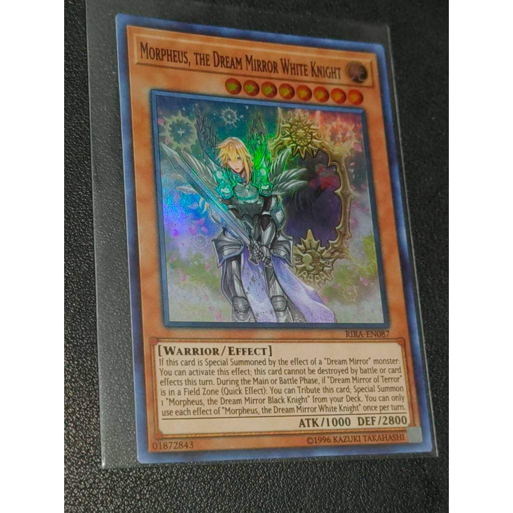 RIRA-EN087 – Morpheus, the Dream Mirror White Knight – Super Rare (yk)