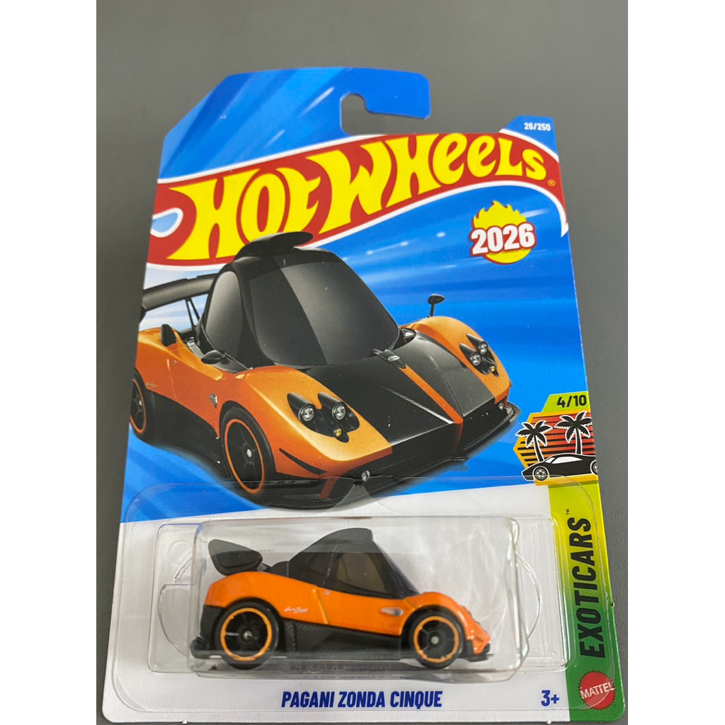 Xe Mô Hình Hot Wheels 1/64 Seen Diecast - Pagani Zonda Cinque
