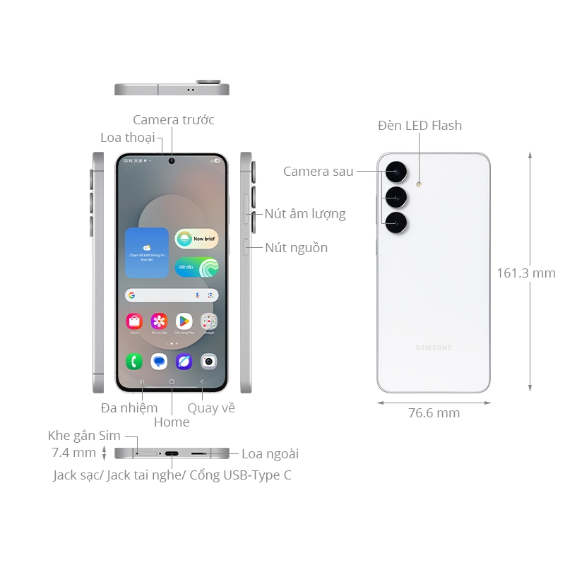 Samsung Galaxy S25 FE 5G (8GB - 128GB) - Chính Hãng Chip Exynos 2400 | BigBuy360 - bigbuy360.vn