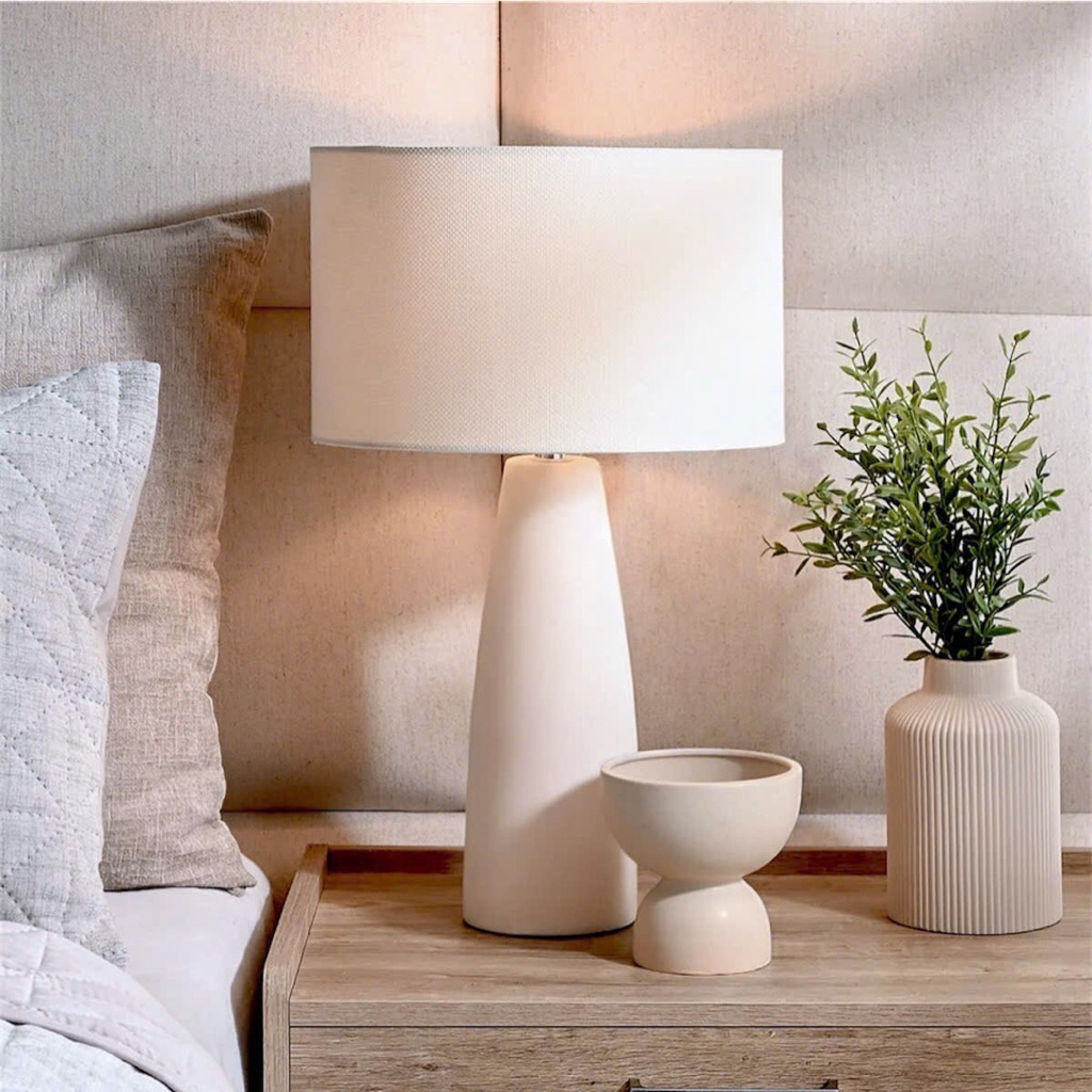Đèn sứ để bàn- Đèn trang trí hiện đại - decore phòng khách- phòng ngủ